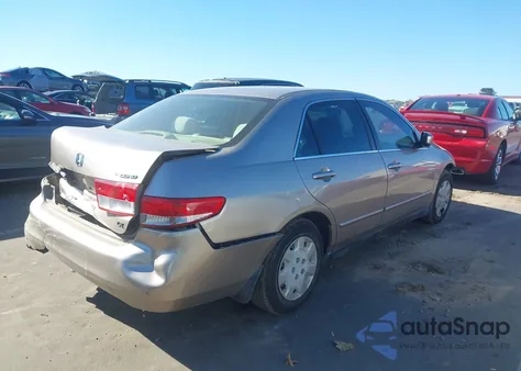 2004 Honda Accord 2.4 Lx из США, поврежденный, VIN 1HGCM56334A028344